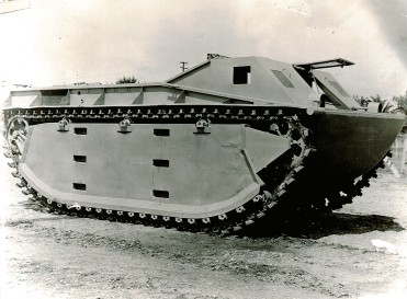 The "Alligator" tank developed by Donald Roebling